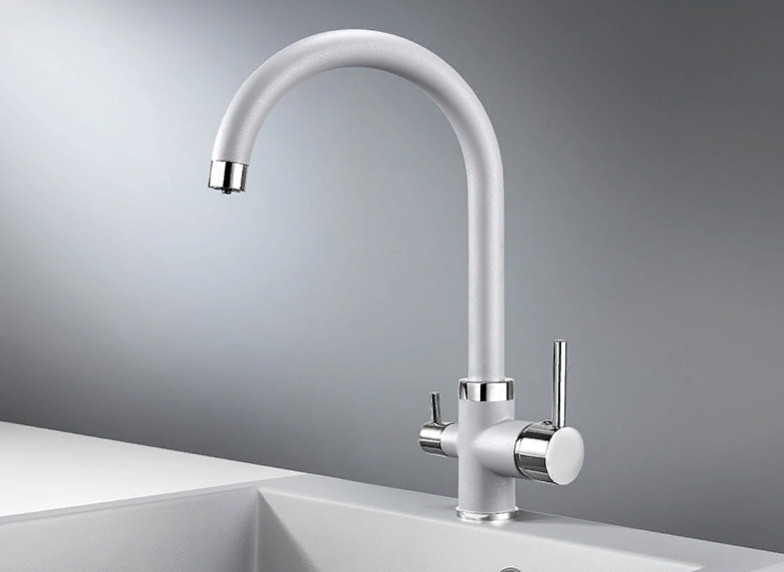 Фото товара: GRANULA 2168 смеситель, гранит, алюминиум