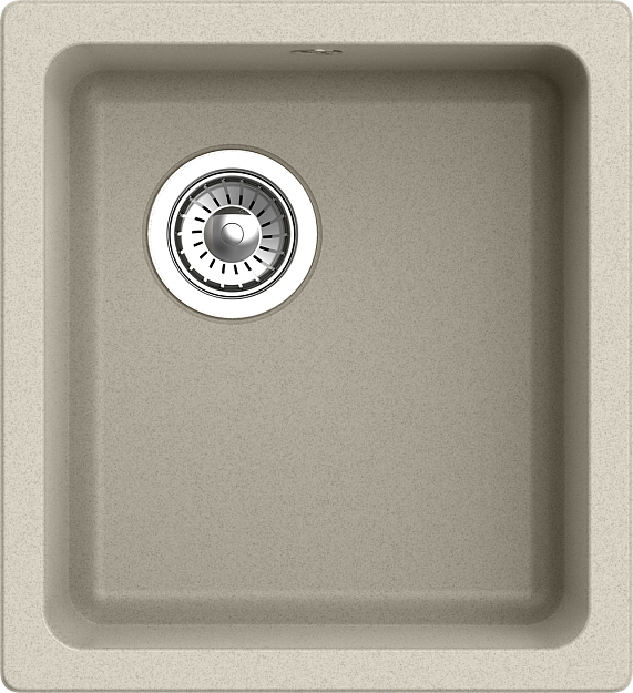 Фото товара: Rivelato BERKANA BK-35 beige scuro, мойка, гранит, темно-бежевый