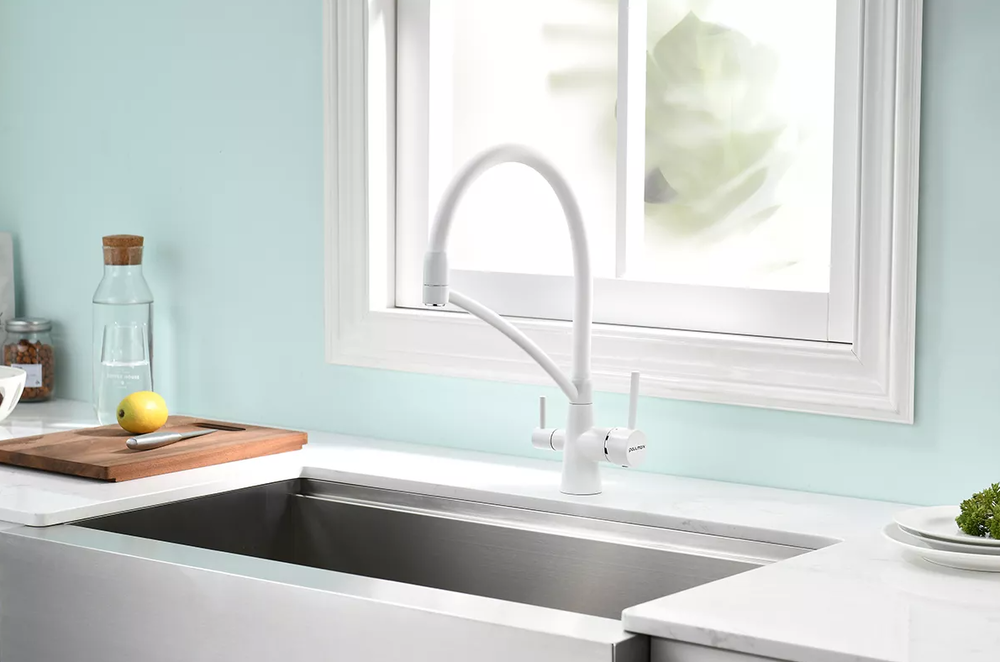 Детальное фото товара: Paulmark SIEGEN, смеситель, белый матовый