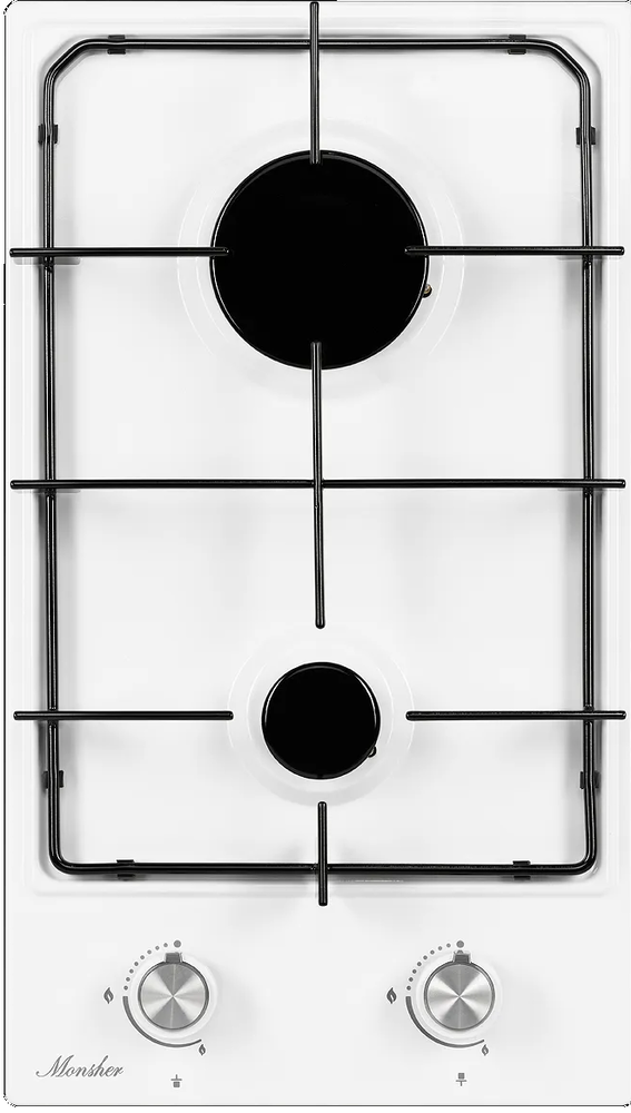 Фото товара: Monsher MSG 36 Blanc газовая поверхность