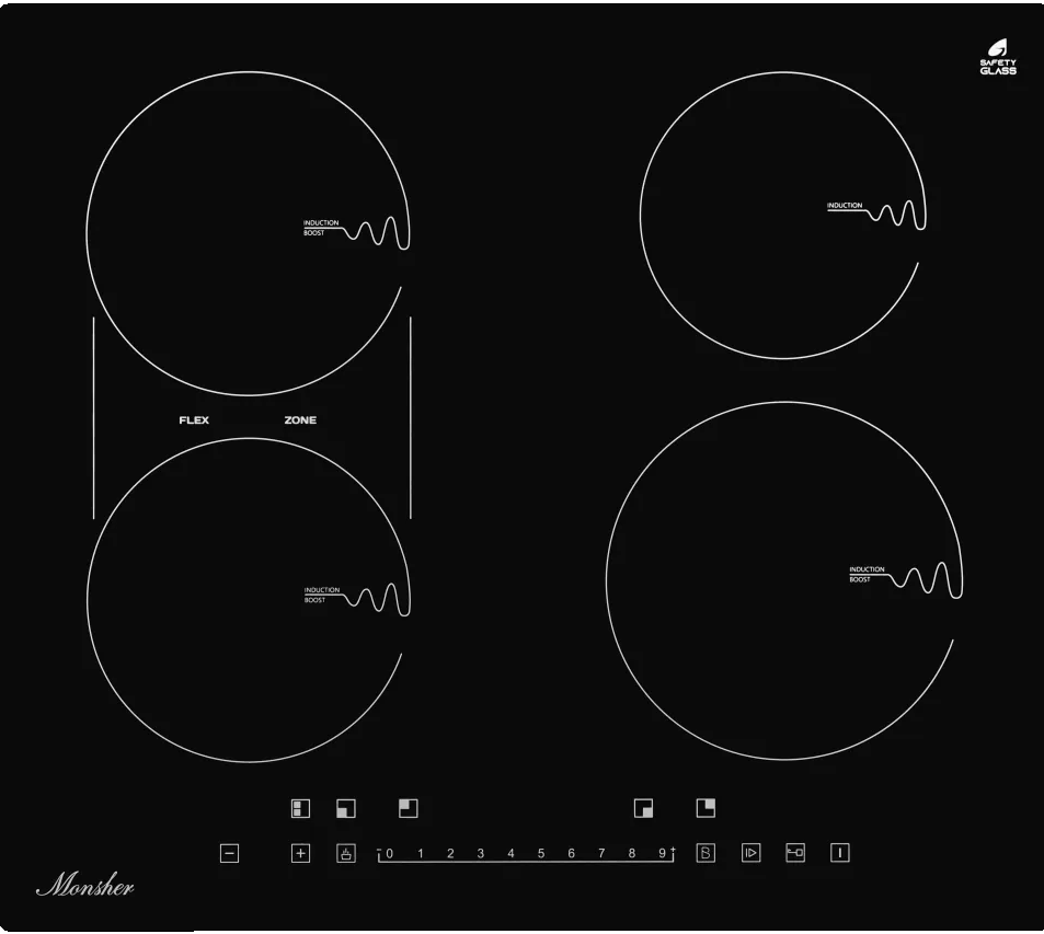 Фото товара: Monsher MHI 6112 индукционная поверхность