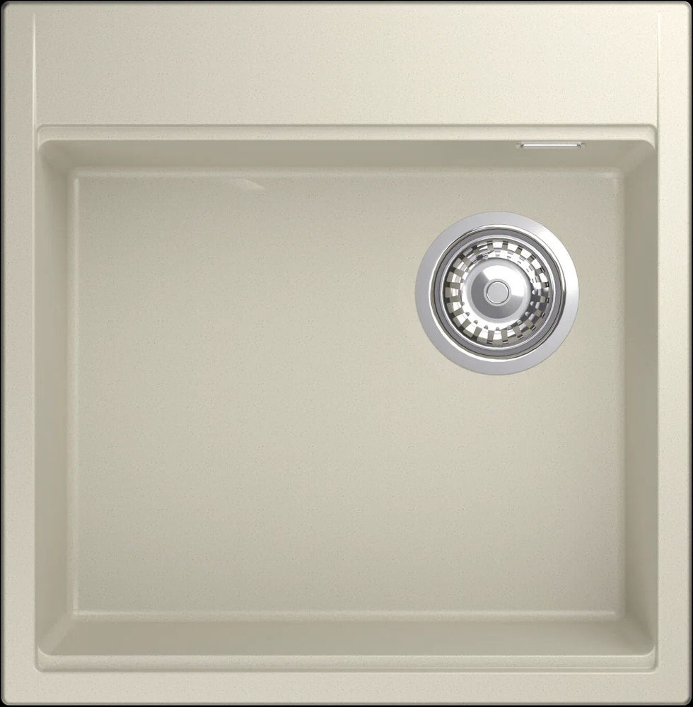 Фото товара: Rivelato TESORO TR-505-R beige scuro, мойка, гранит, тёмно-бежевый