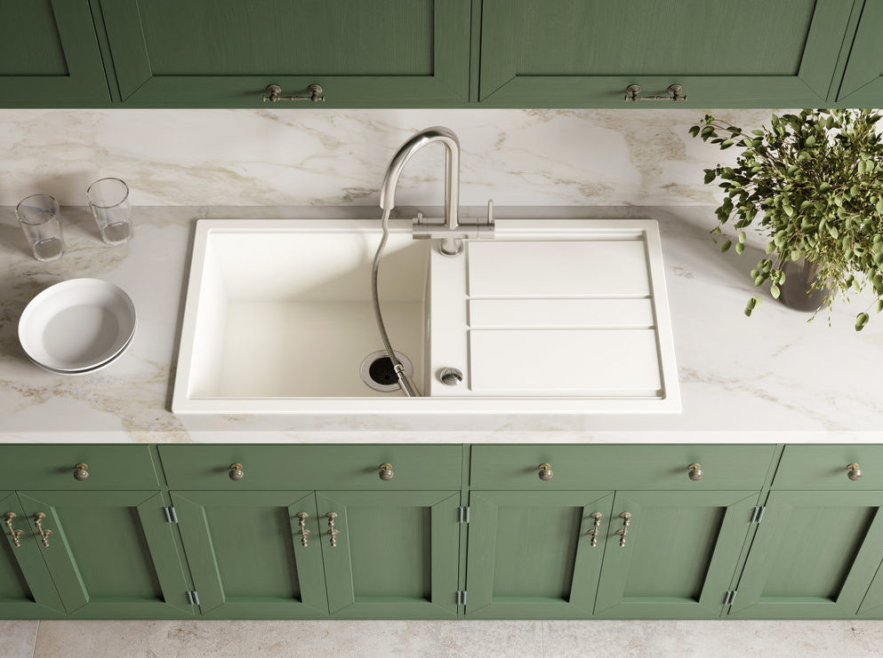 Omoikiri Akita-S BN, смеситель, нержавеющая сталь Детальное фото товара: Omoikiri Akita-S BN, смеситель, нержавеющая сталь