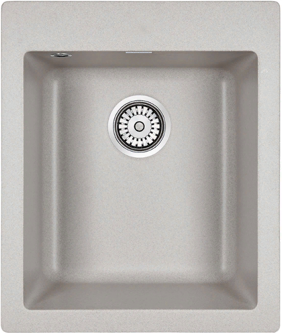 Детальное фото товара: Paulmark KANTE 40, мойка, гранит, серый