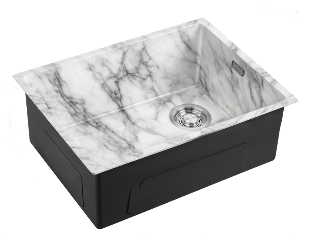 Фото товара: Emar EMB-540(UN) White Elegant, мойка, нержавеющая сталь, белый