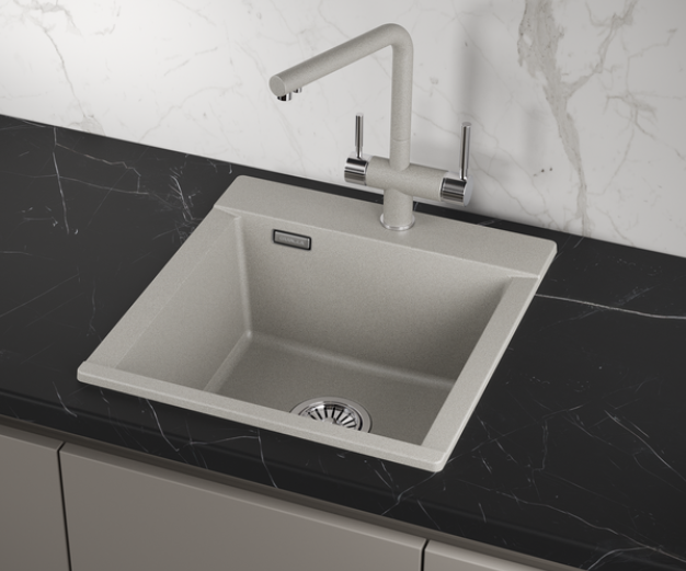 GRANULA ES-4701 мойка, гранит, базальт Детальное фото товара: GRANULA ES-4701 мойка, гранит, базальт