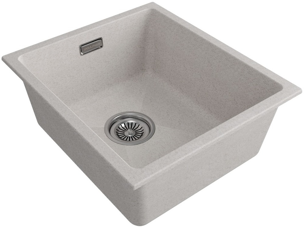 Детальное фото товара: Paulmark LUMI 45UNI, мойка, гранит, бежевый