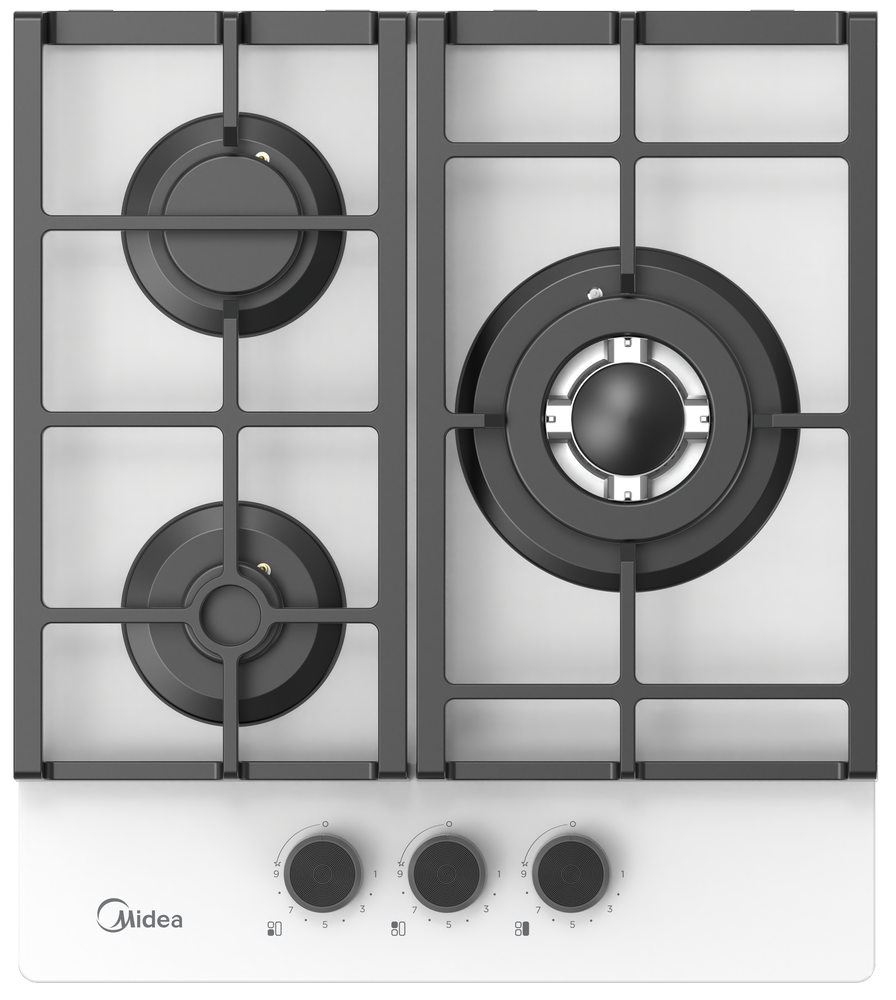 Фото товара: Midea MG449TGW газовая поверхность