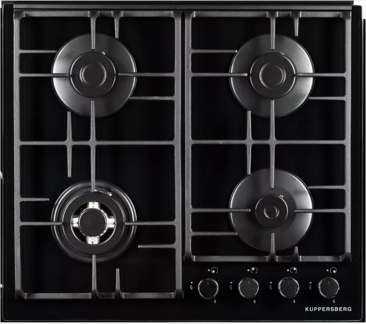 Kuppersberg FQ 62 B Детальное фото товара: Kuppersberg FQ 62 B газовая поверхность
