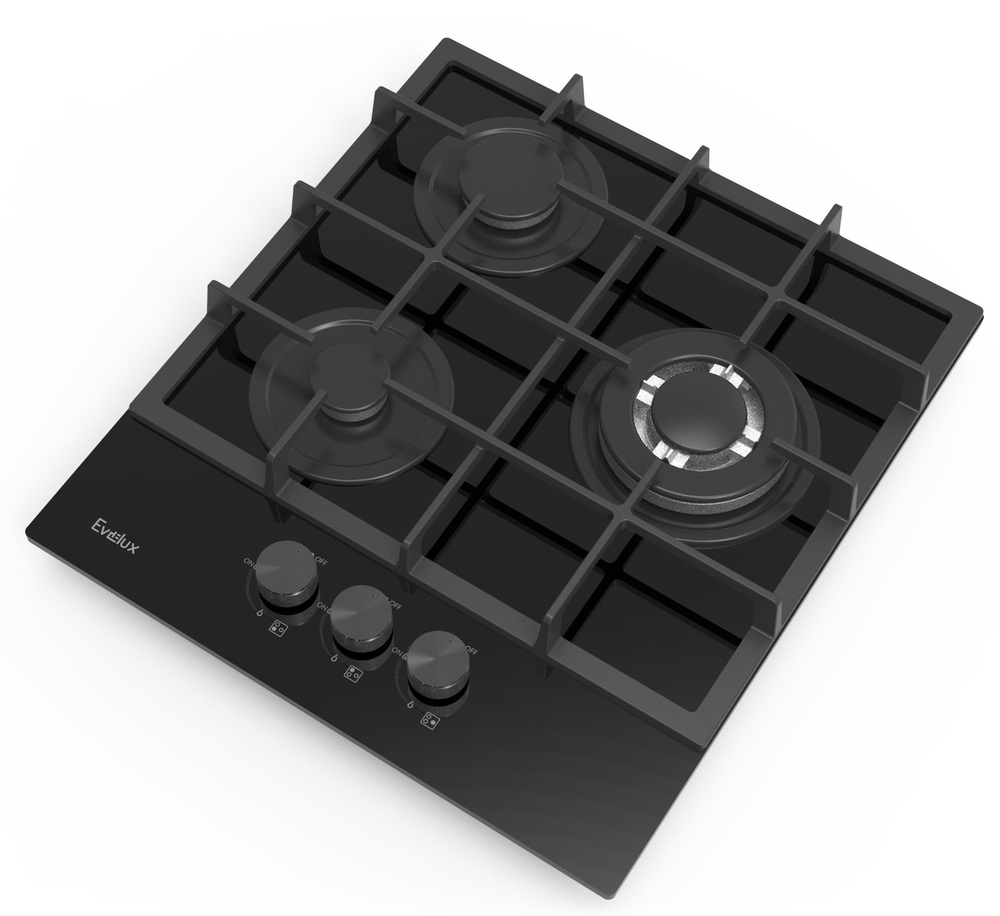 Детальное фото товара: Evelux HEG 425 BG газовая поверхность