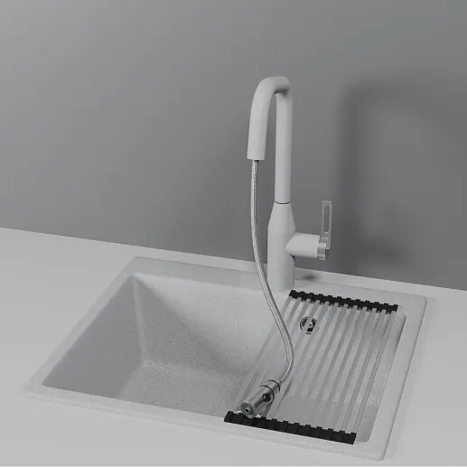 Детальное фото товара: GRANULA 8171 смеситель, гранит, базальт