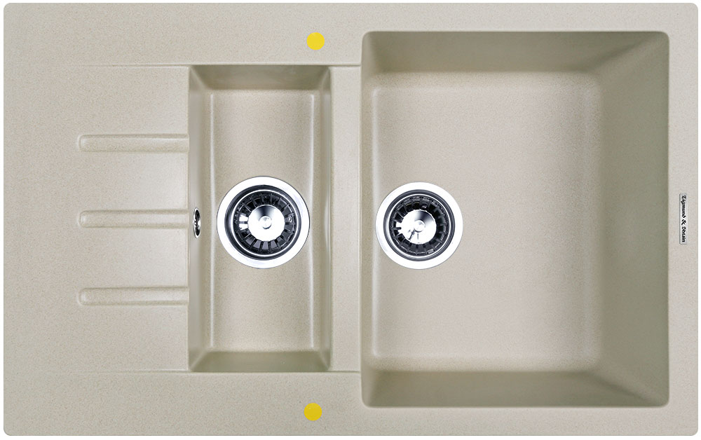 Фото товара: Zigmund & Shtain RECHTECK 775.2, мойка, осенняя трава