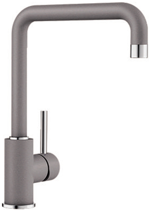 Фото товара: Blanco Mili, смеситель, гранит, алюметаллик