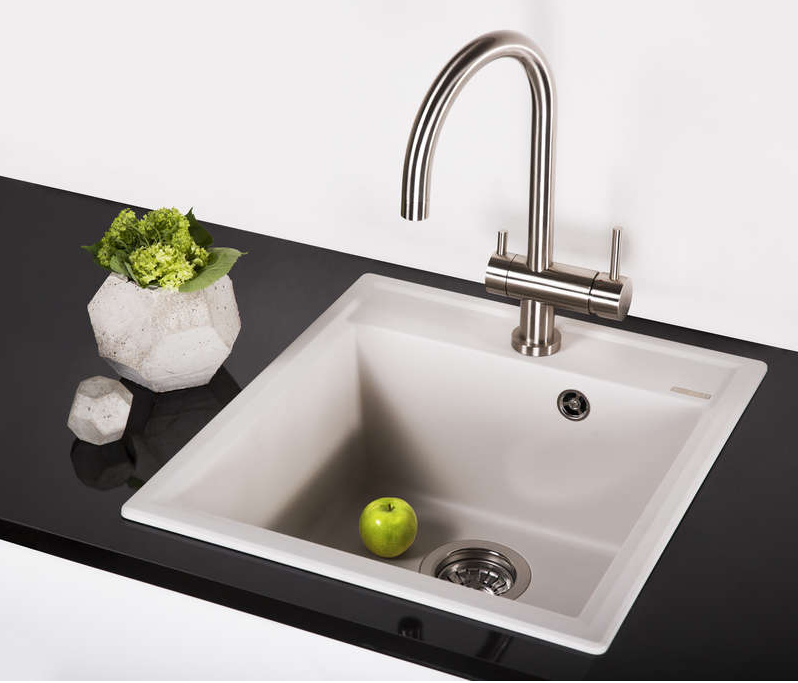 Детальное фото товара: Omoikiri Daisen 46-BE, мойка, гранит, ваниль