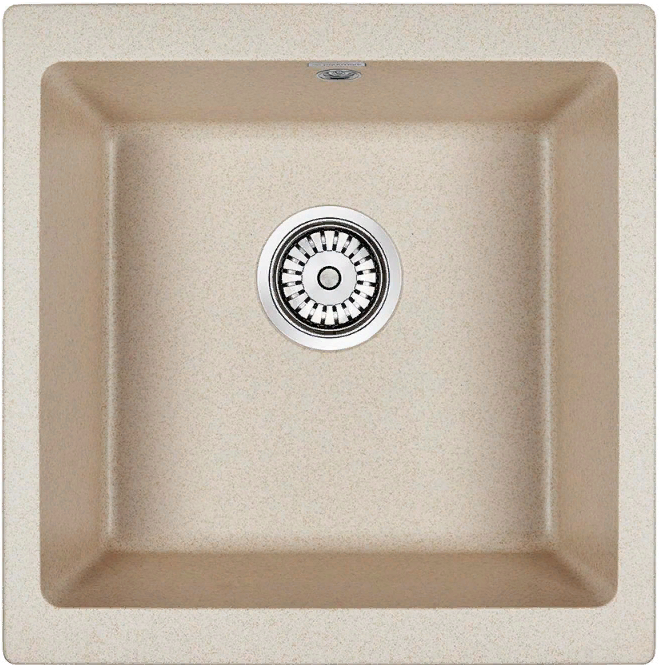 Детальное фото товара: Paulmark GERA 50, мойка, гранит, бежевый