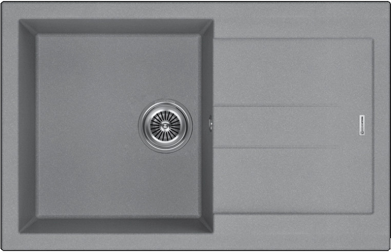 Фото товара: KUCHENSTERN PLAT 50, мойка, гранит, титан