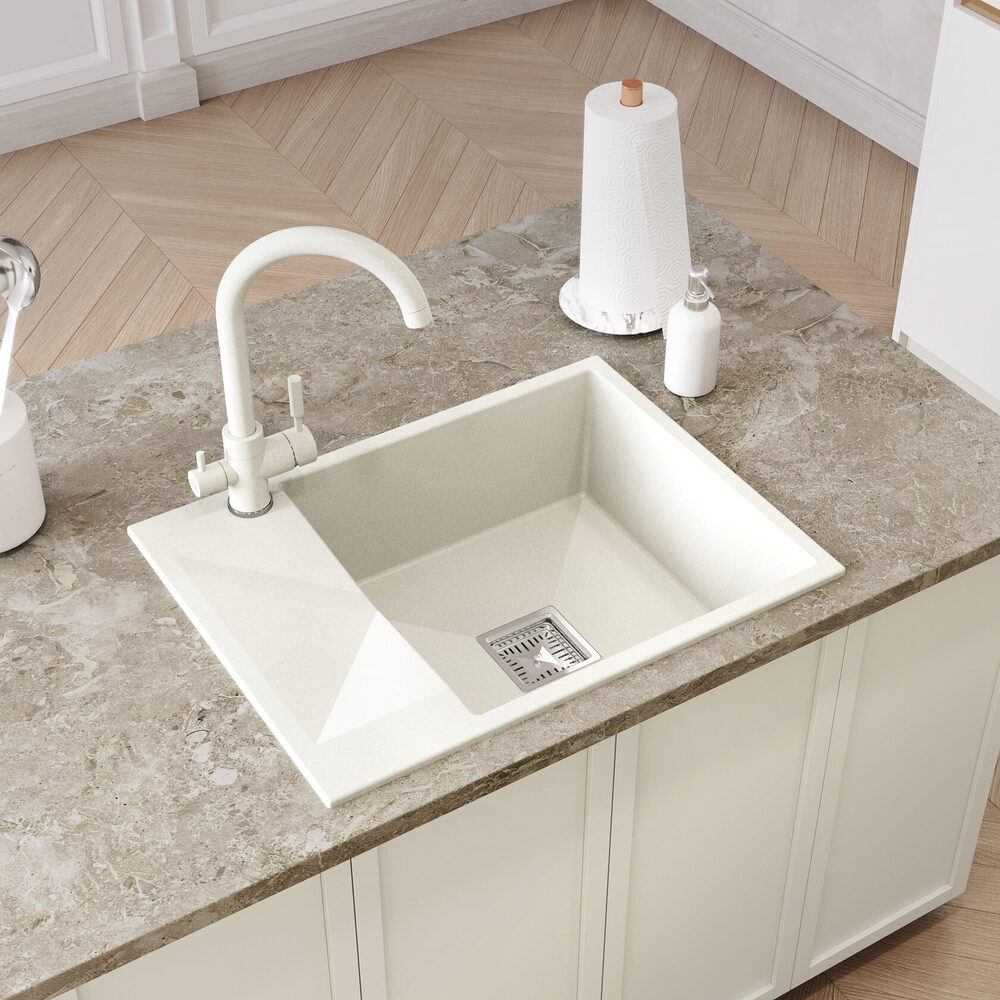 Детальное фото товара: Tolero BLADE 660, мойка, гранит, туман