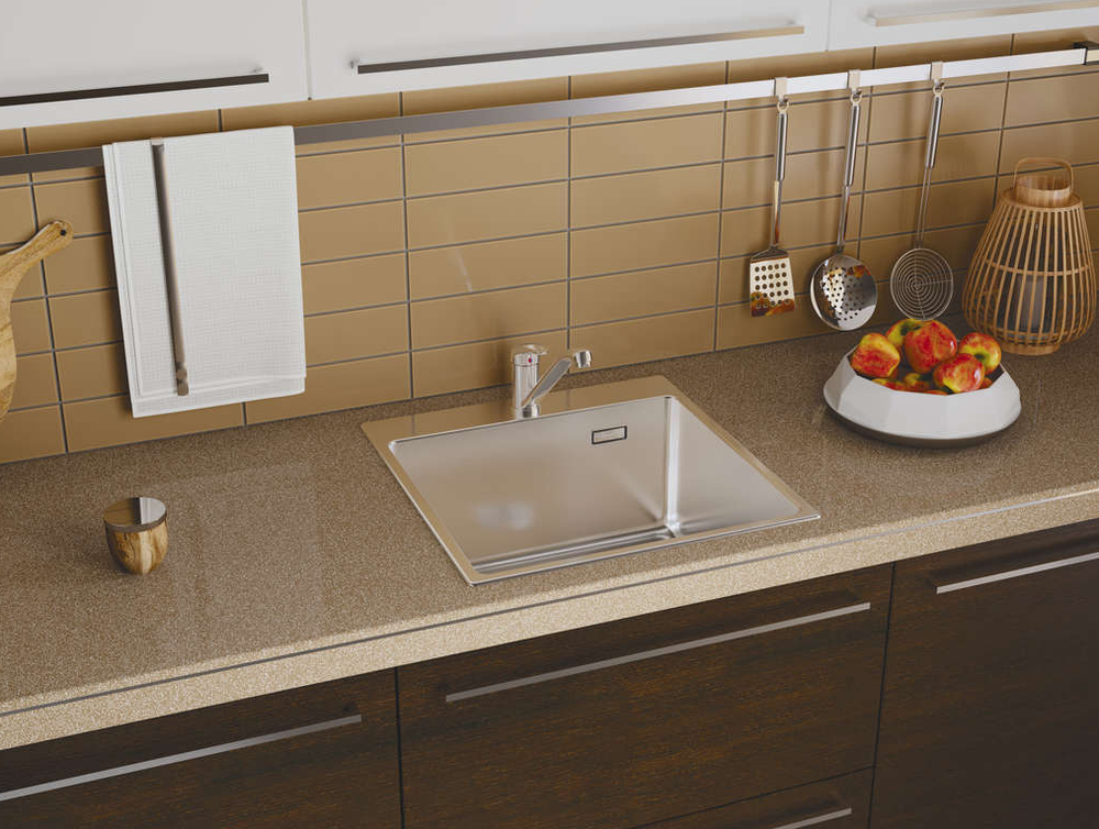 Omoikiri Amadare 50-IN, мойка, нержавеющая сталь Детальное фото товара: Omoikiri Amadare 50-IN, мойка, нержавеющая сталь