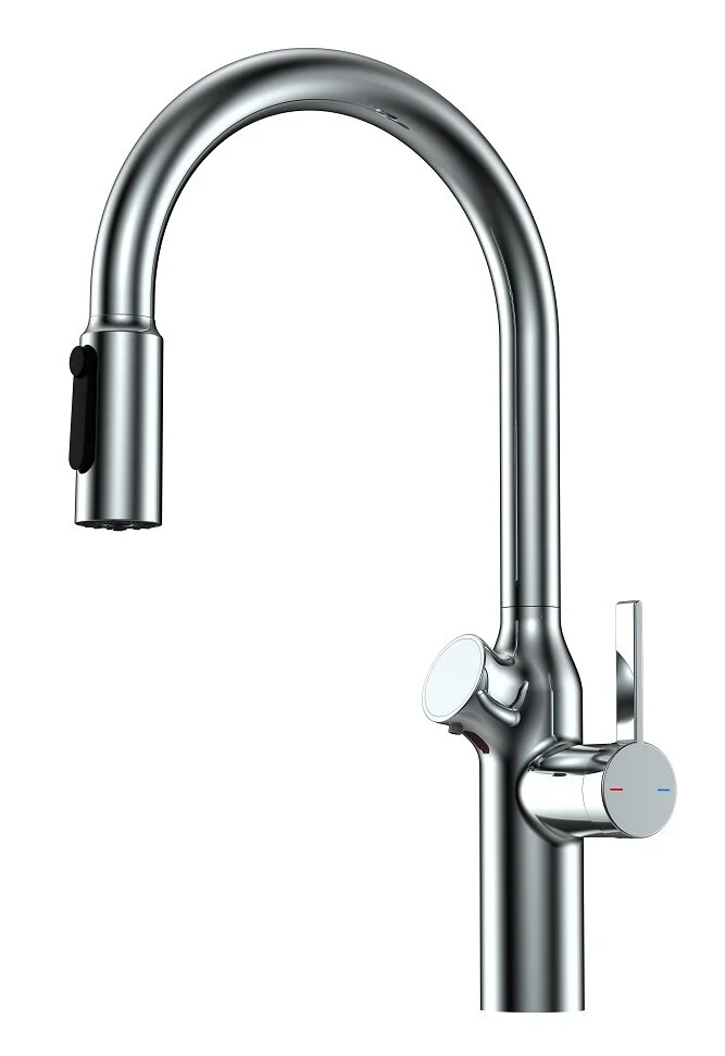 Фото товара: Oulin OL-8018 Chrome, смеситель, хром