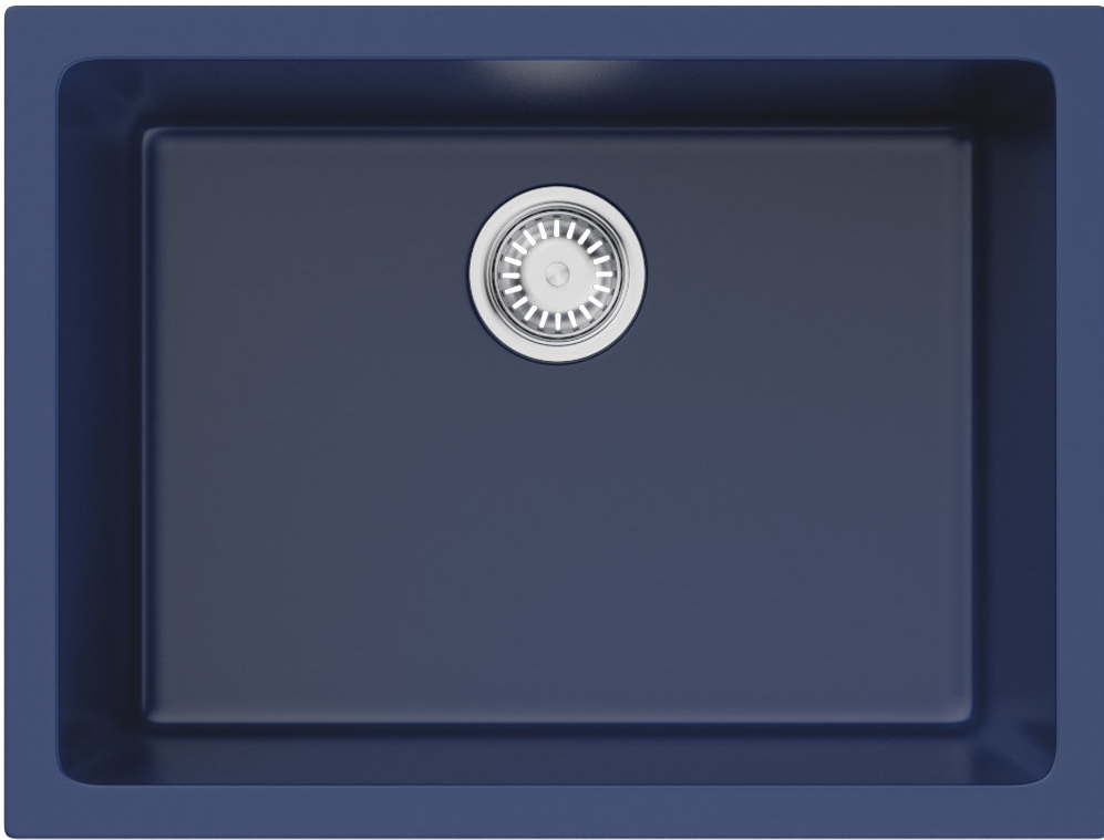 Фото товара: Omoikiri Okinoshima 61-U/I-IB Matt, мойка, керамика, indigo blue