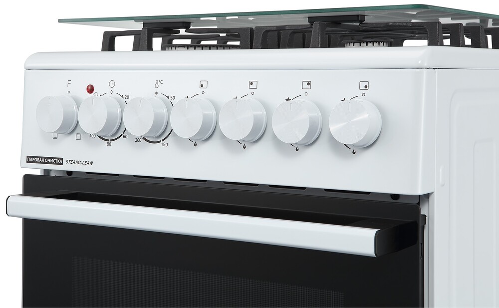 Детальное фото товара: Midea MFO-M4G20T4E(WH) газовая поверхность