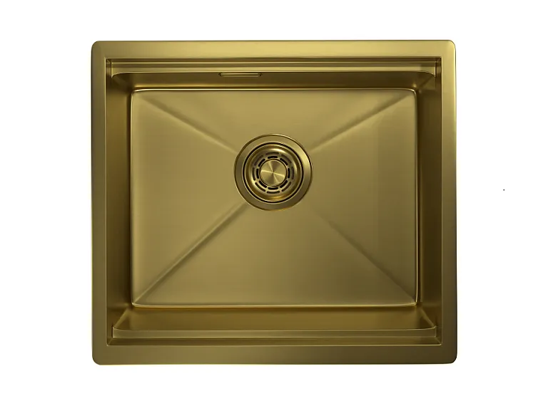 Фото товара: GRANULA 5045U, мойка, нержавеющая сталь, золото сатин
