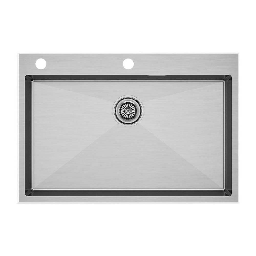 Фото товара: Paulmark KRONER-EDGE 75, мойка, нержавеющая брашированная сталь