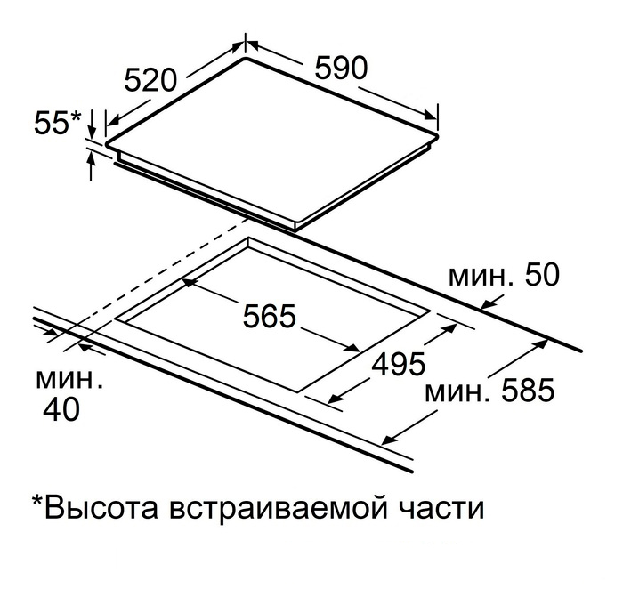 Схема встраивания