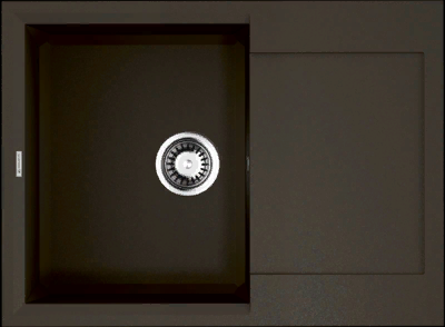 Фото товара: Omoikiri Sakaime 68-DC, мойка, гранит, темный шоколад