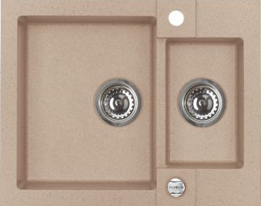 Фото товара: ALVEUS ROCK 80 GRANITAL BEIGE-G55, мойка, гранит, бежевый (с сифоном 1105299)