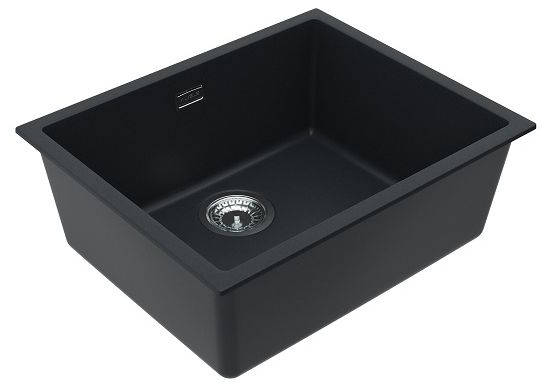 Детальное фото товара: ALVEUS OMNI 30 GRANITAL CARBON-G91, мойка, гранит, черный (в комплекте с сифоном 1145083)