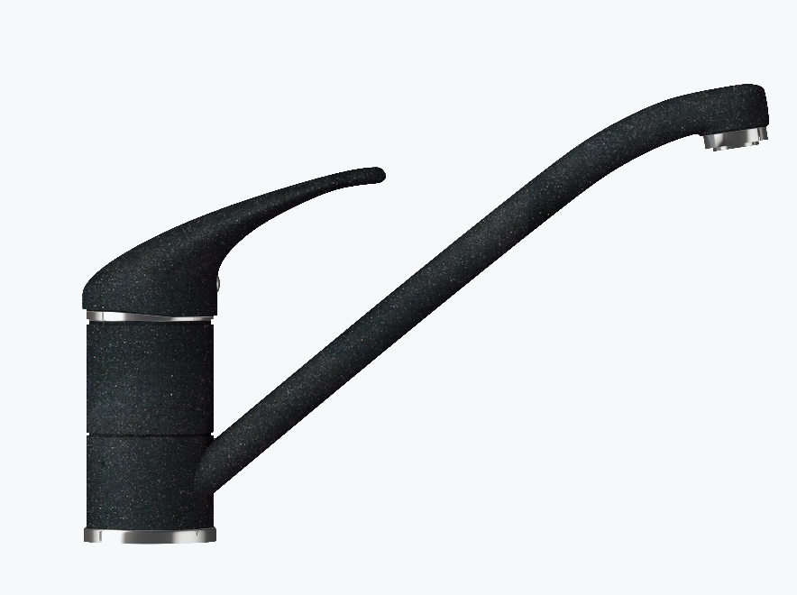 Фото товара: Polygran Низкий, смеситель, космос 316