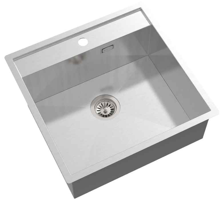 Фото товара: Oulin OL-F121X, мойка, нержавеющая сталь сатин