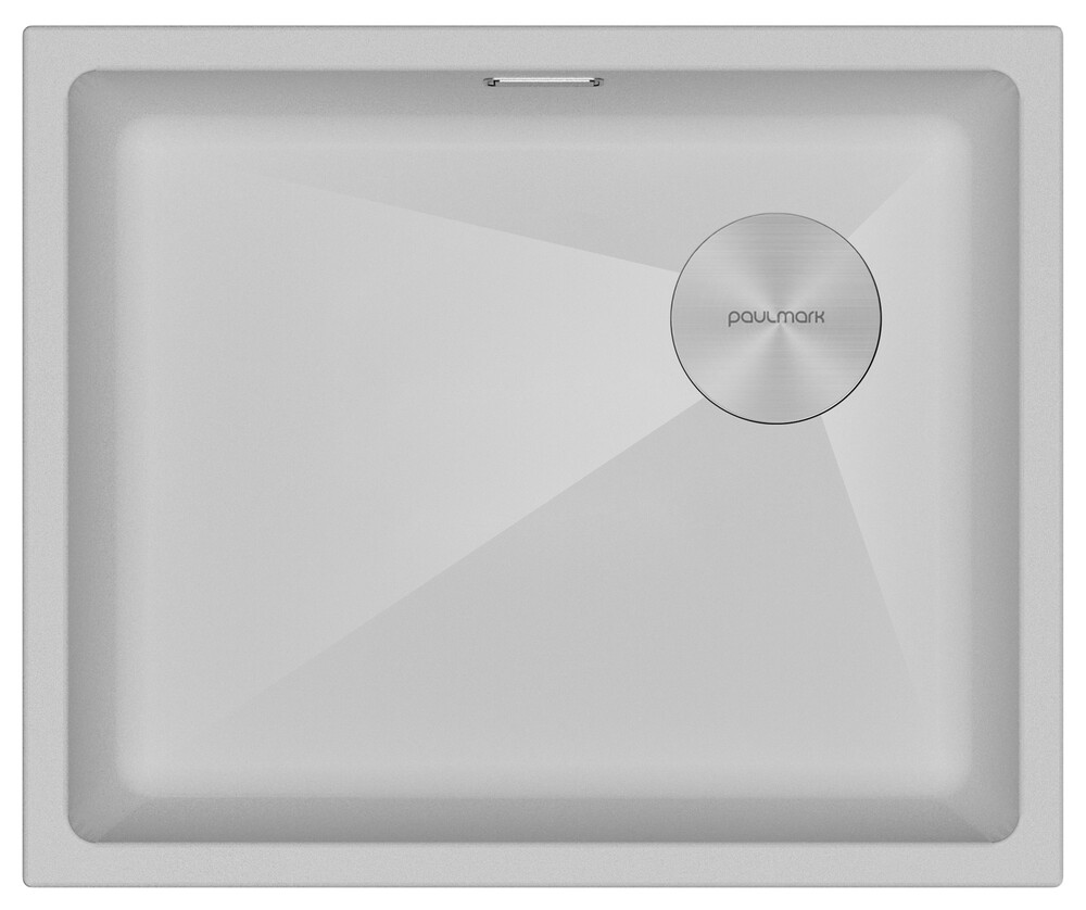 Фото товара: Paulmark LUMI 55UNI-SKEW, мойка, гранит, белый
