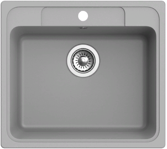Фото товара: Ewigstein Elegant E- 60, мойка, гранит, серый металлик
