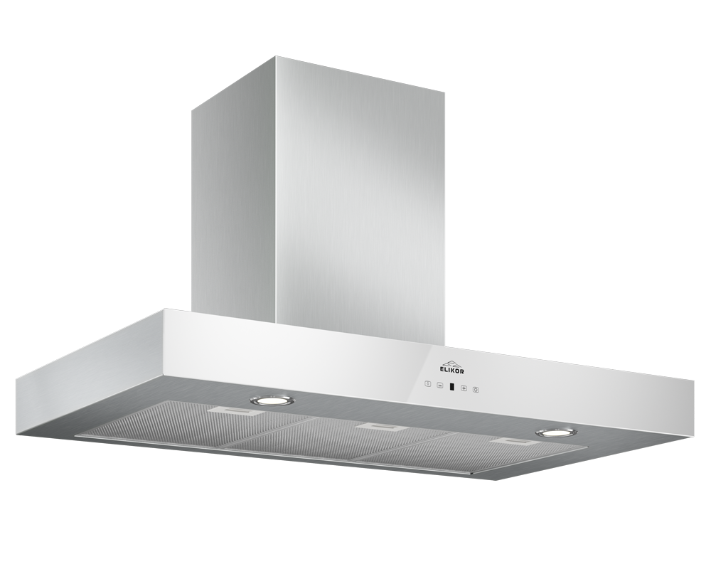 Elikor Агат 90Н-1000-Е4Д нерж/белый Фото товара: Elikor Агат 90Н-1000-Е4Д нерж/белый