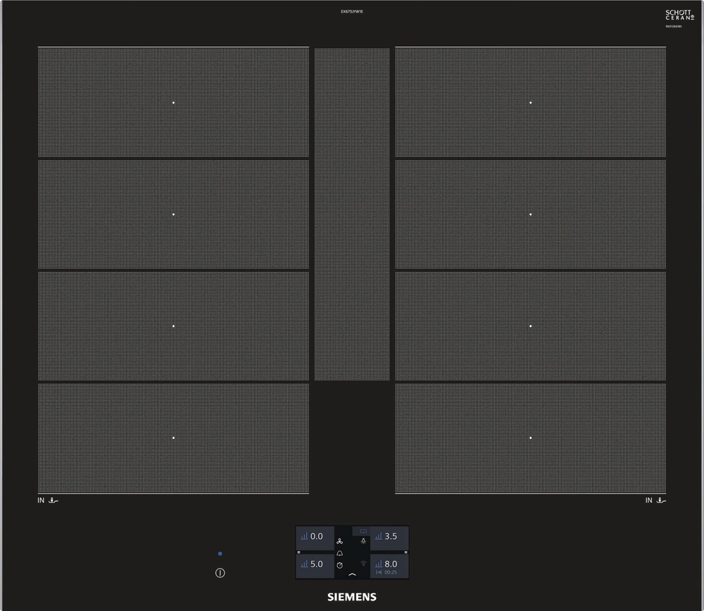 Фото товара: Siemens EX675JYW1E индукционная поверхность