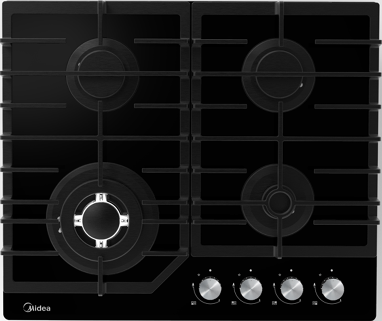 Фото товара: Midea MG645TGB газовая поверхность