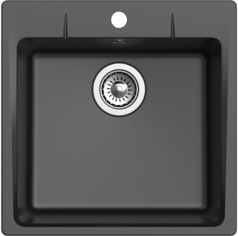 Ewigstein Gerd G- 50, мойка, гранит, антрацит Детальное фото товара: Ewigstein Gerd G- 50, мойка, гранит, антрацит