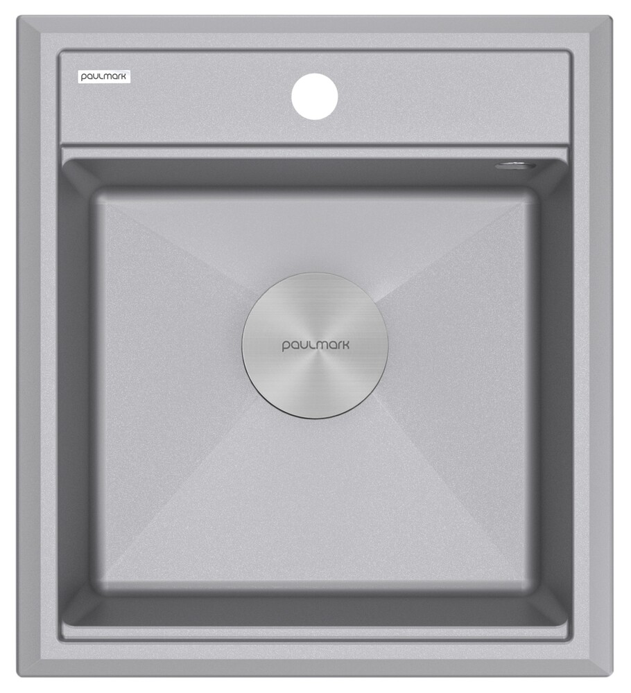 Фото товара: Paulmark STEPIA 45, мойка, гранит, серый металлик
