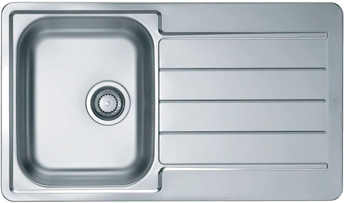 Детальное фото товара: ALVEUS LINE 20 NAT-90, мойка, нержавеющая сталь (в комплекте с сифоном 1130551)