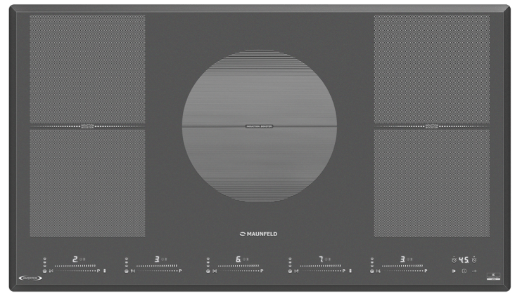 Фото товара: Maunfeld CVI905SFDGR Inverter индукционная поверхность