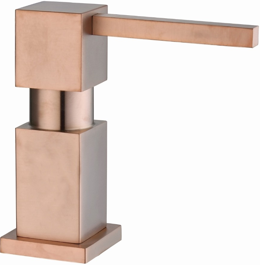 Фото товара: Seaman SSA-013 Copper Satin (PVD, satin) дозатор для жидкого мыла, медь сатин