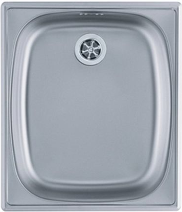 Фото товара: ALVEUS BASIC 10 LEI-60, мойка, нержавеющая сталь лен (в комплекте с сифоном 1011717)