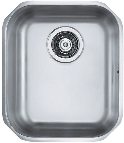 Фото товара: ALVEUS VARIANT 40 SAT-90, мойка, нержавеющая сталь сатин (в комплекте с сифоном 1130550)