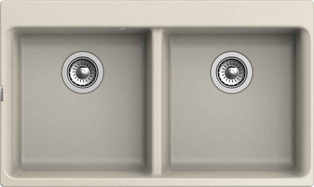 Фото товара: Rivelato AXEL X-90-2D beige scuro, мойка, гранит, темно-бежевый