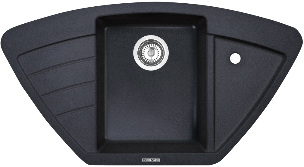 Фото товара: Zigmund & Shtain ECKIG 900, мойка, темная скала