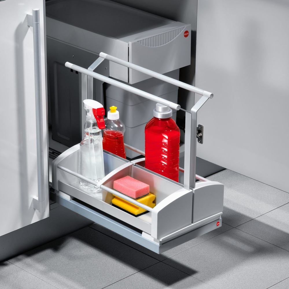 Фото товара: Hailo Carry выдвижная платформа с 2 съемными переносными емкостями