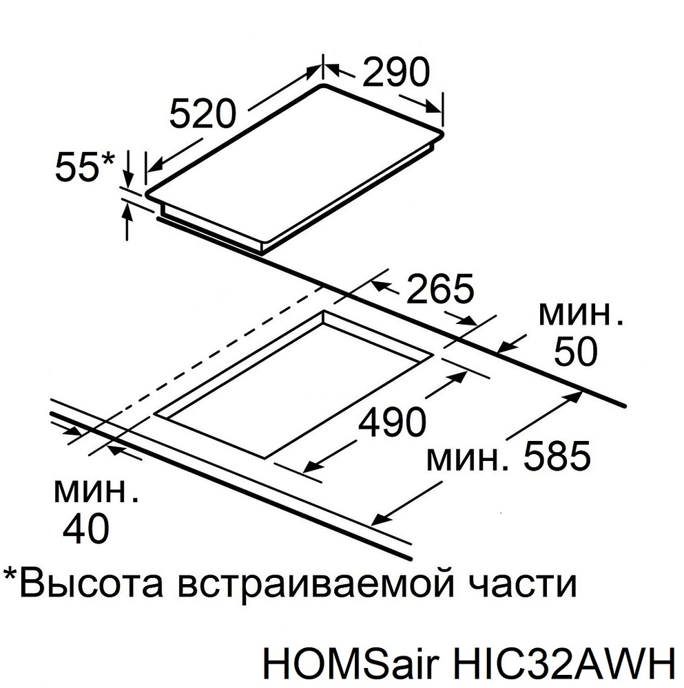Схема встраивания