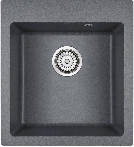 Детальное фото товара: Paulmark KANTE 45, мойка, гранит, графит